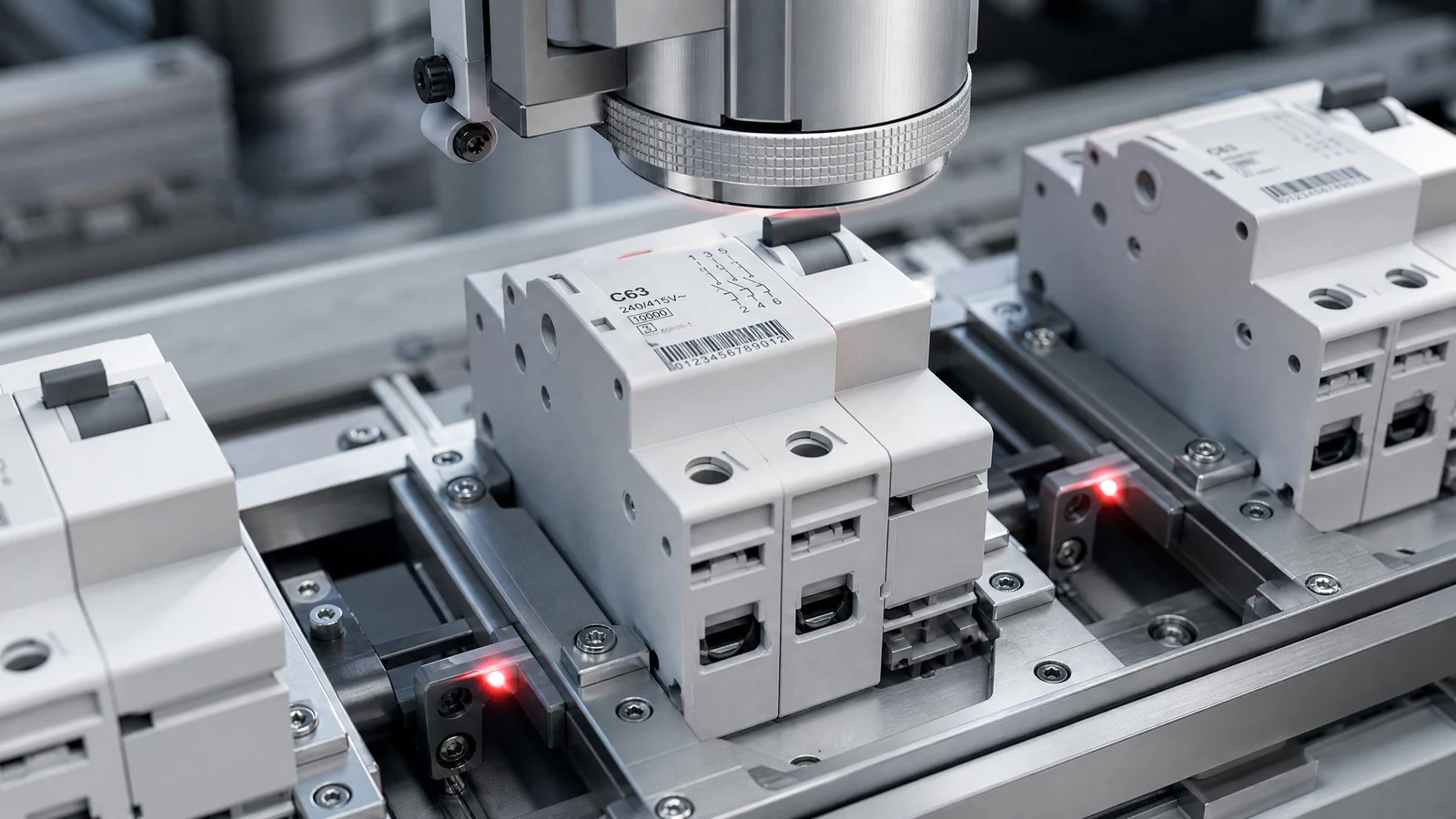 Automated laser nameplate marking and optical verification line