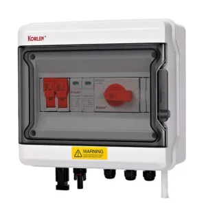 PV Combiner Box 1000 V DC 1 in / 1 out KNX5PV-H/B-1/1 Korlen