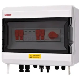 PV String Combiner Box 2 in / 1 out 1000 V DC KNX5PV-H/B-2/1 Korlen