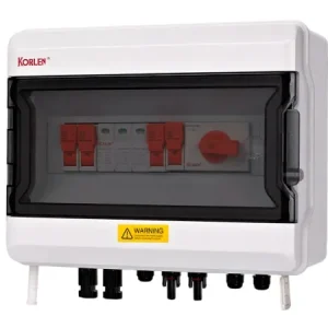 DC Combiner Box 2 in / 2 out 1000 V DC for PV Plants KNX5PV-H/B-2/2 Korlen