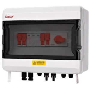 Solar String Combiner Box 3 in / 1 out 1000 V DC KNX5PV-H/B-3/1 Korlen