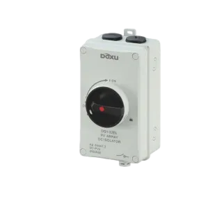 DC Isolator Switch 1200 V DC 16–32A DS1-32EL/4P Doxu