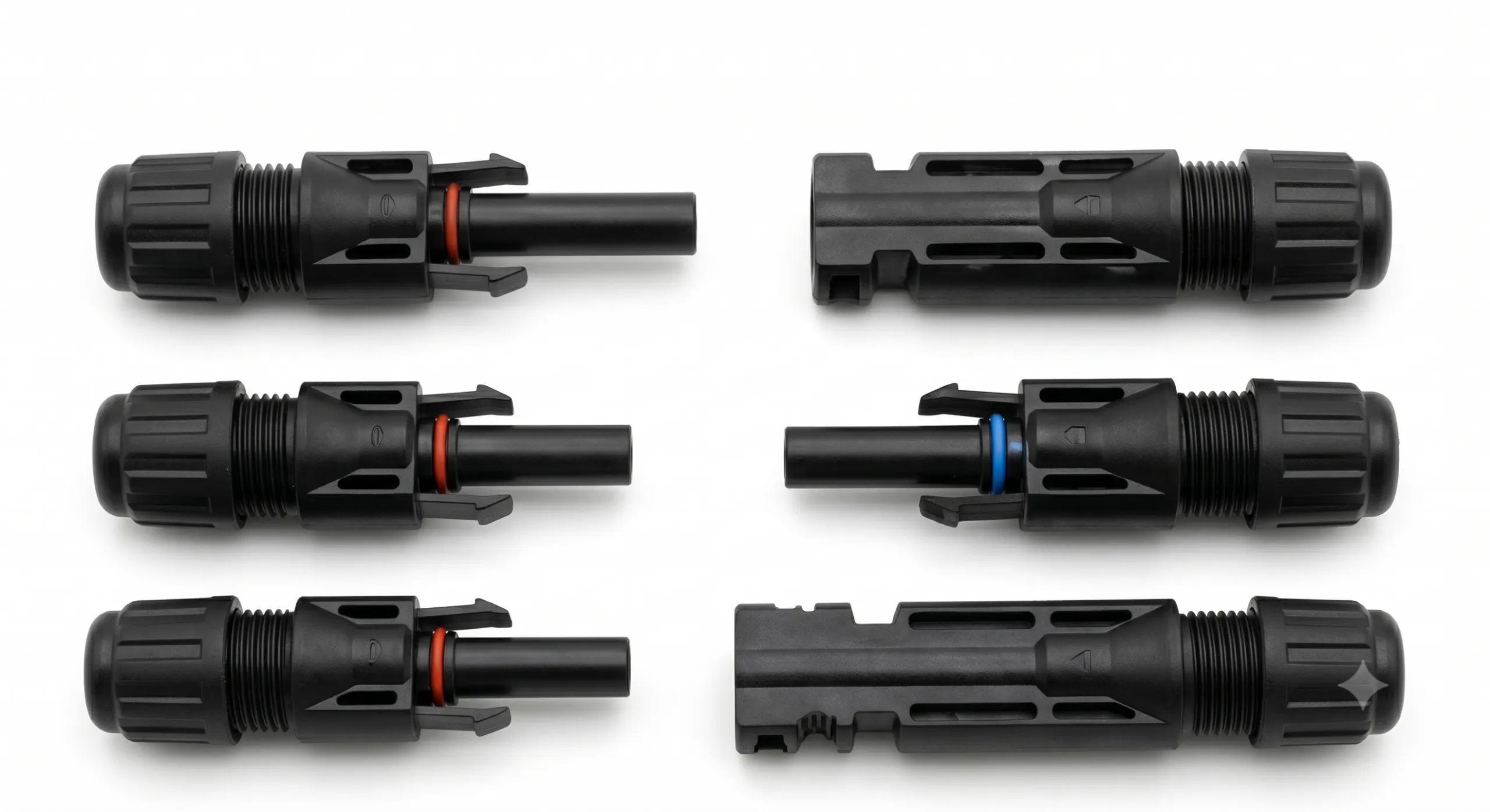 MC4 Solar Connector 1000 / 1500 V DC 30/45/65A IP67 PVMC
