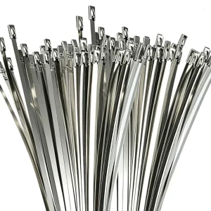 Heavy Duty Cable Tie SS304 / SS316 stainless steel 4.6-12 mm ZHEJIN