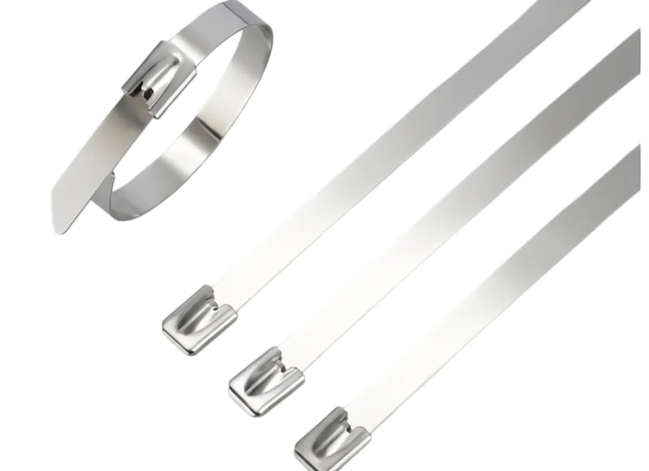 Heavy Duty Cable Tie SS304 / SS316 stainless steel 4.6-12 mm ZHEJIN